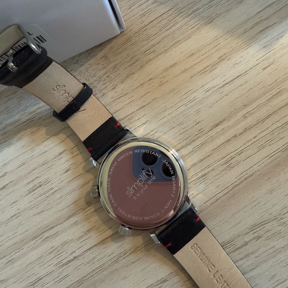 Simplify White Dial Watch - Picture 3 of 3